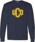 UGP Campus Apparel Long Sleeve Team Color Logo Tee - Unisex Fit