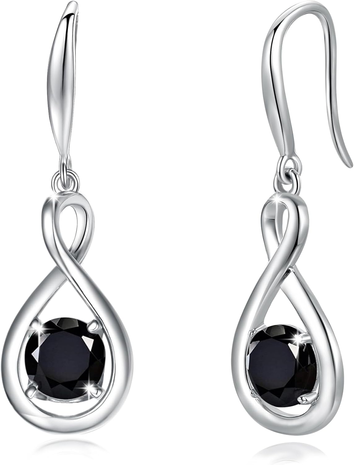FANCIME Dangle Drop Earrings in 925 Sterling Silver for Her