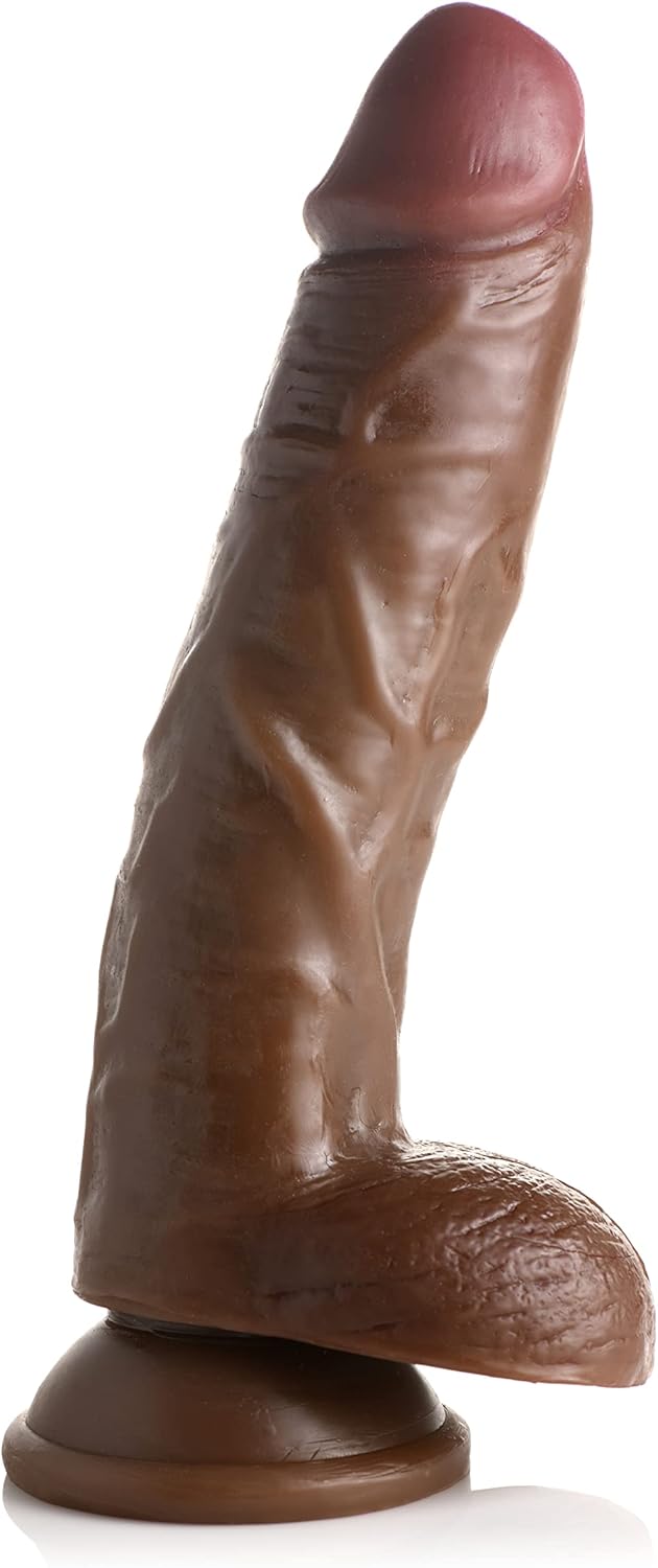 Lynx 9 Inch Dildo with Balls - Realistic and Strong Suction Base