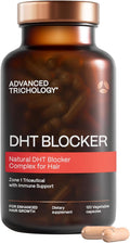 DHT Blocker Hair Growth Supplement for Genetic Thinning - Clinically