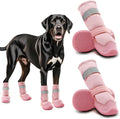 Hcpet Dog Shoes Dog Boots & Paw Protectors Size 4 - Winter Rain Guard