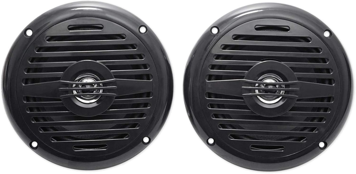 Rockville MS525B 5.25 Waterproof Marine Speakers - 400W Power!