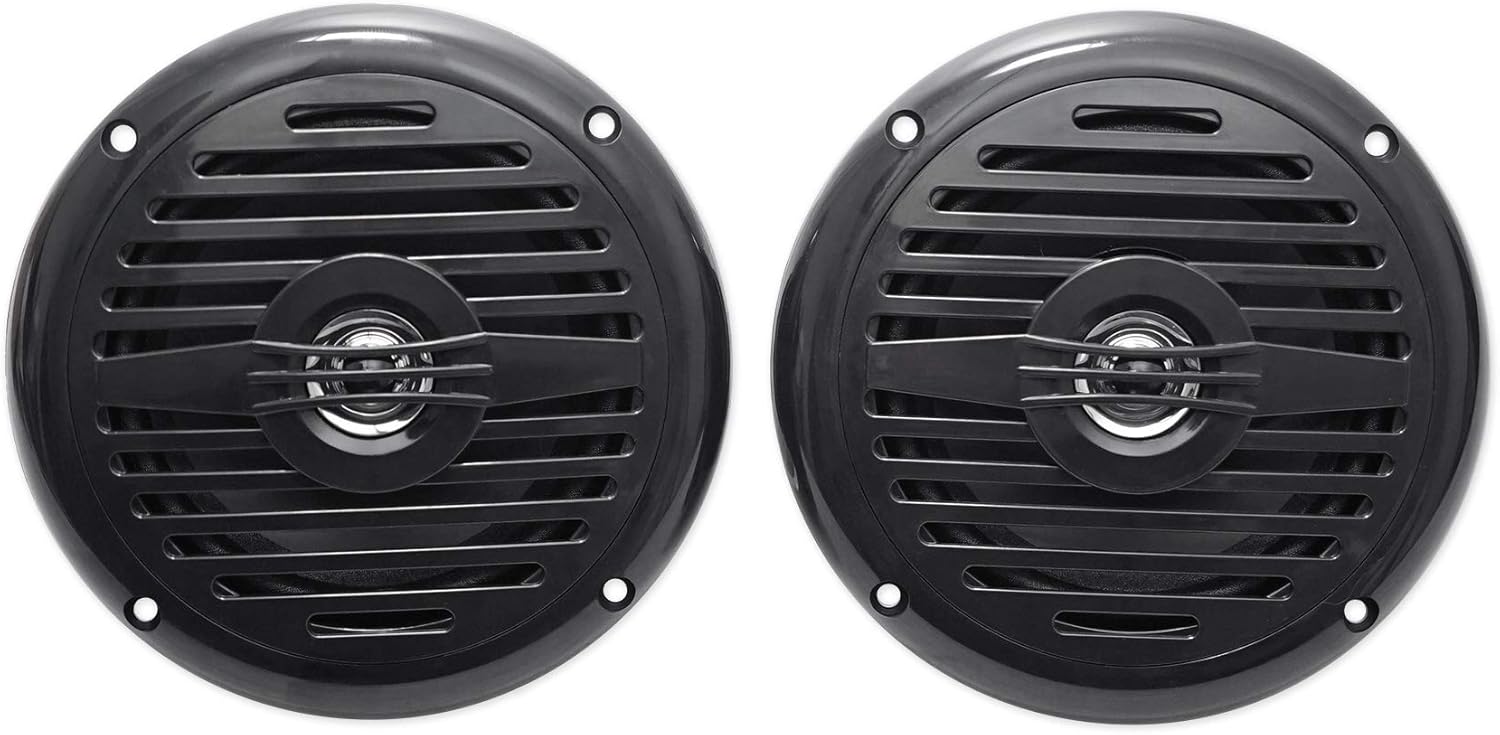 Rockville MS525B 5.25 Waterproof Marine Speakers - 400W Power!