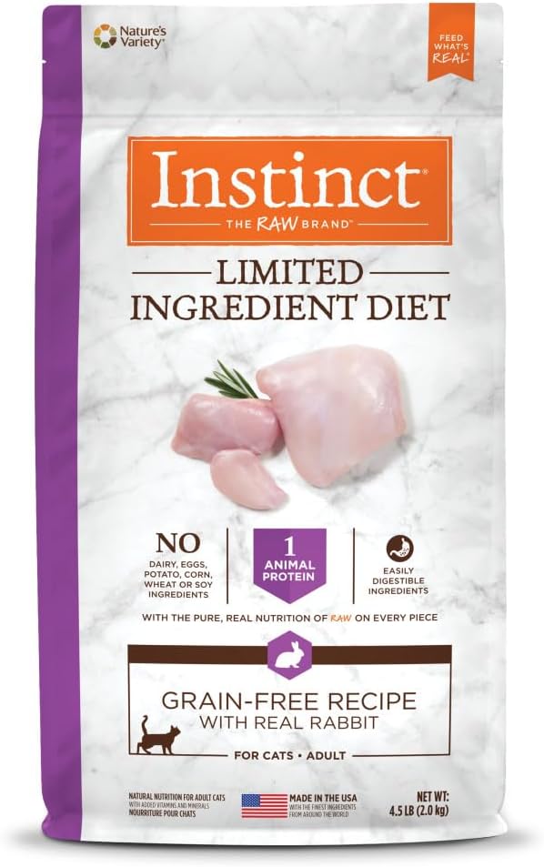 Instinct Limited Ingredient Diet Grain Free Cat Food for Allergies