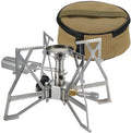 Portable Butane Camping Stove - Regulated Heat & Igniter