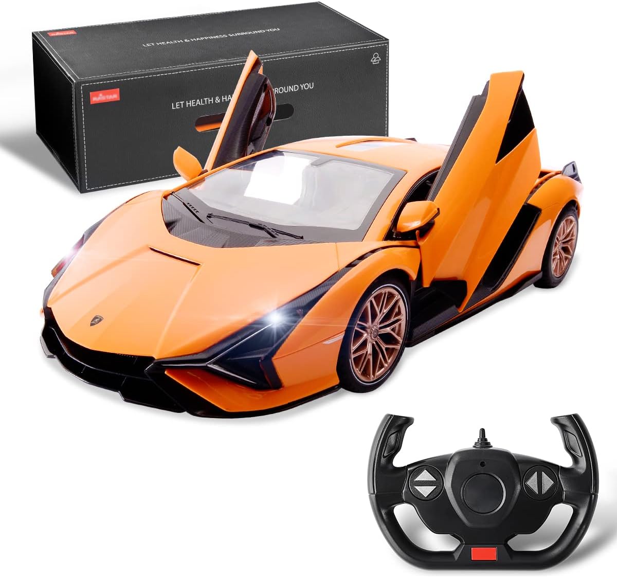 BEZGAR Remote Control Car - 1:14 Lambo Sian FKP 37 Toy
