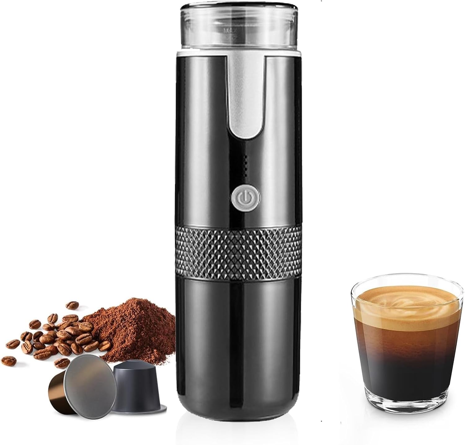 Portable Electric Espresso Machine for On-The-Go Coffee Lovers