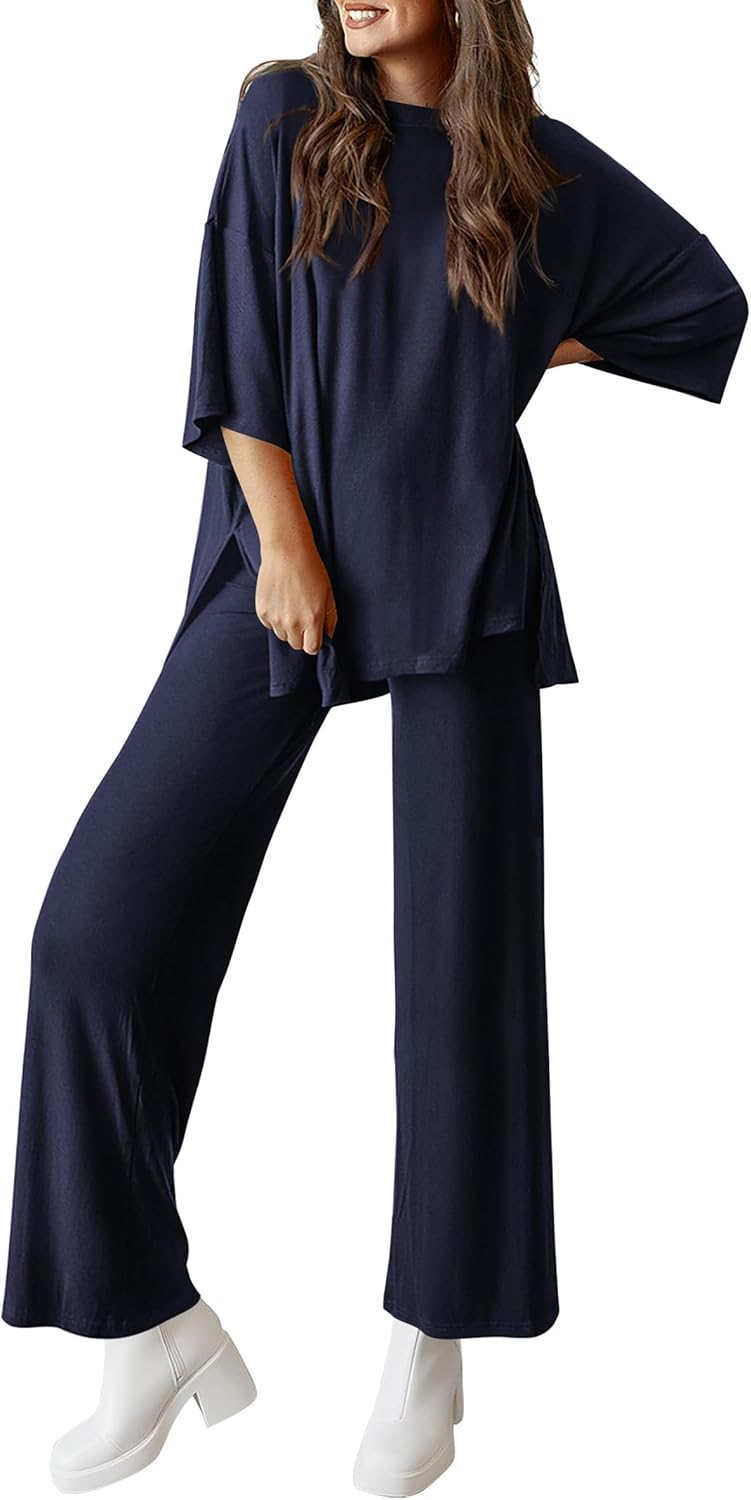 PRETTYGARDEN Two Piece Sets for Women Summer Fashion Lounge