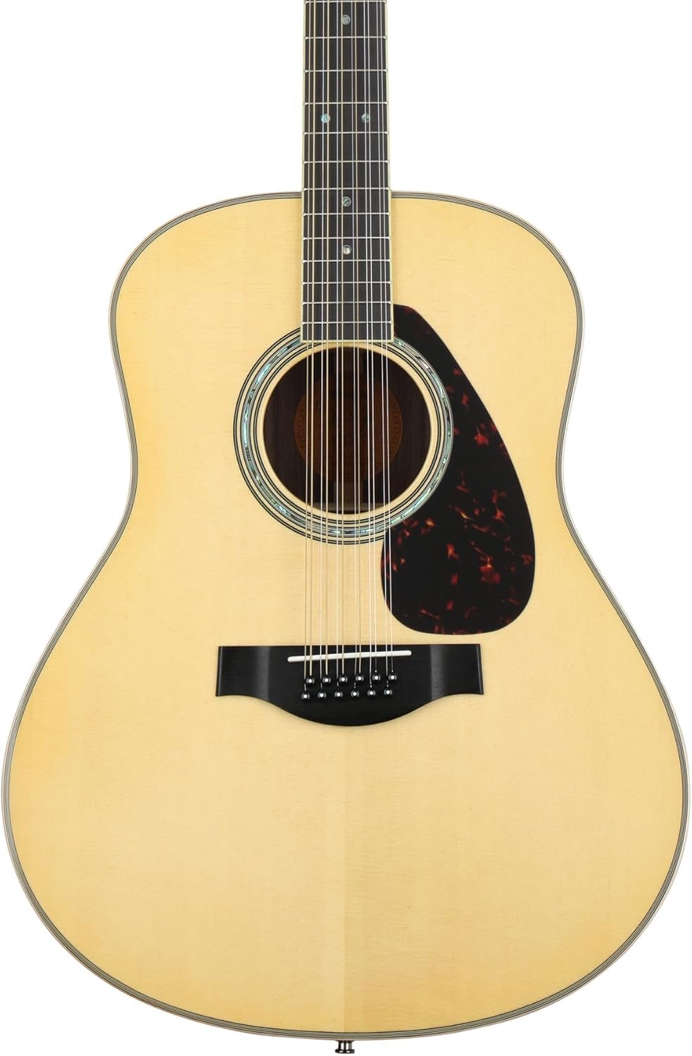 Yamaha LL16 12-String Acoustic-Electric Guitar - Striking Natural Tone
