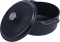 Victoria Cast Iron Large Dutch Oven with Lid and Dual Handles - 7