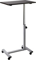 Airlift Height Adjustable Mobile Rolling Laptop Cart - Overbed Desk