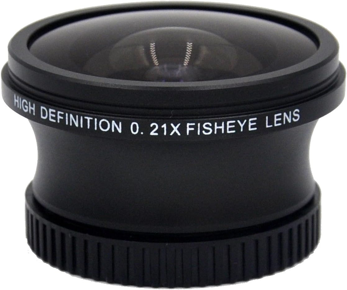 0.21x High Definition Fish-Eye Lens for Sony Handycam HDR-CX110