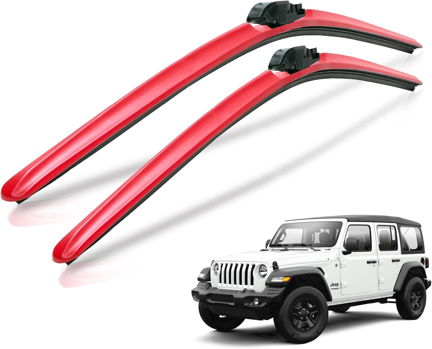 Clix Wipers for Jeep Wrangler & Gladiator - All-Weather Blades