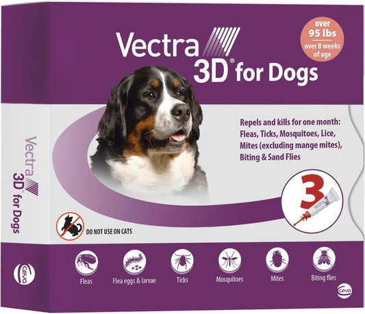 Vectra 3D Extra Large Dog Treatment for Fleas, Ticks & More