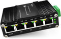 Industrial Gigabit 5-Port 802.3at PoE Switch with 1 Uplink Port