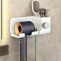 Hair Dryer Holder Wall Mount - Self Adhesive Blow Dryer Hanger