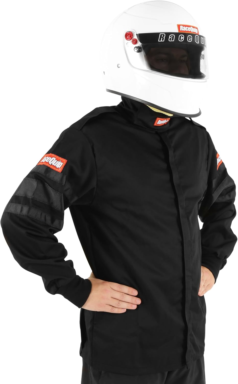 RaceQuip 110 Series Driving Jacket - SFI 3.2A/1 - Black XL