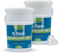 Rx Clear 1 in Chlorine Tabs 100 lb - Slow Dissolve Sanitizer
