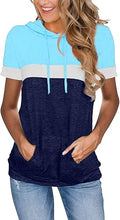 Womens Tops Summer Hoodies for Women Short Sleeve Casual Shirts