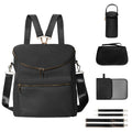 Minsong Diaper Bag Backpack - Stylish Large Capacity for Parents
