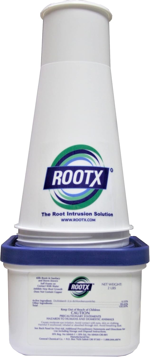 ROOTX Foaming Root Control for Sewer Lines and Septic Systems