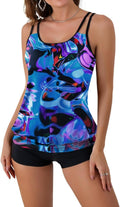 Tankini Bathing Suits for Women Tummy Control Two Piece - Floral Sets