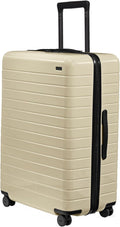 29 in Checked Luggage Salt White - Lightweight Hardside Suitcase