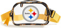 Vera Bradley Women's NFL Clear Small Belt Bag for Team Spirit