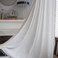 ColorBird Boho Curtains for Bedroom 84 in Panels - Cozy Semi-Sheer