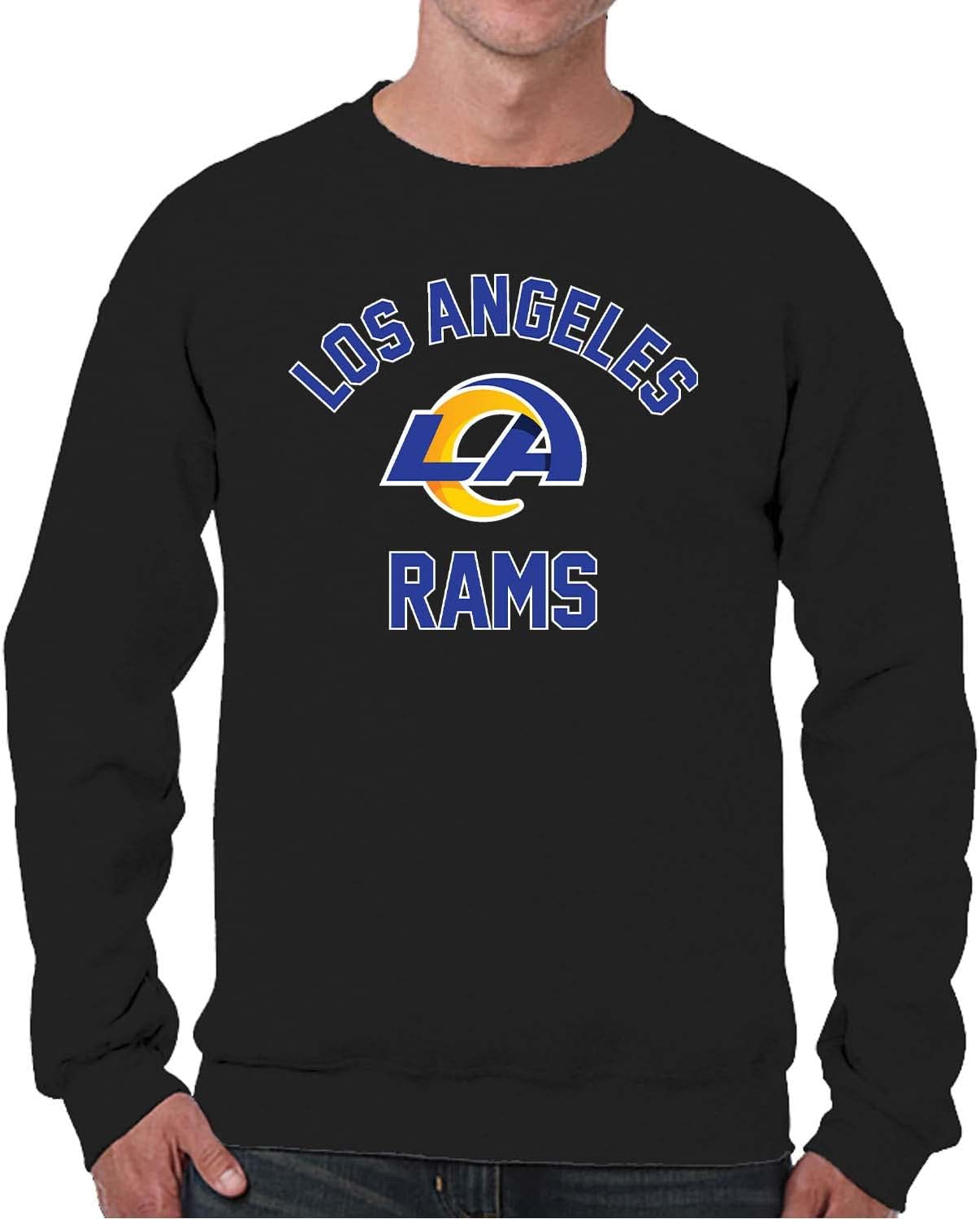 Los Angeles Rams Gameday Crewneck Sweatshirt for Fans