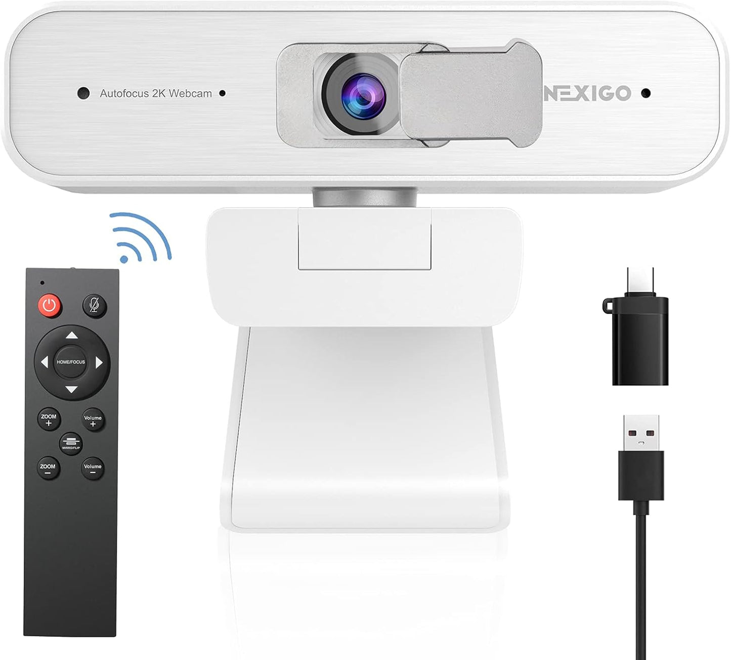 NexiGo N940P 2K Webcam: Crystal Clear Zoom!