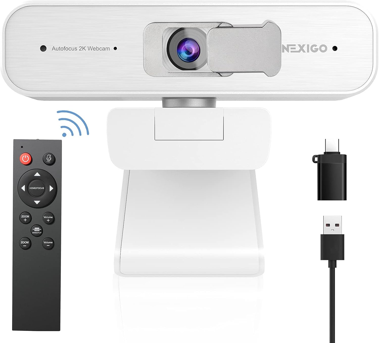 NexiGo N940P 2K Webcam: Crystal Clear Zoom!