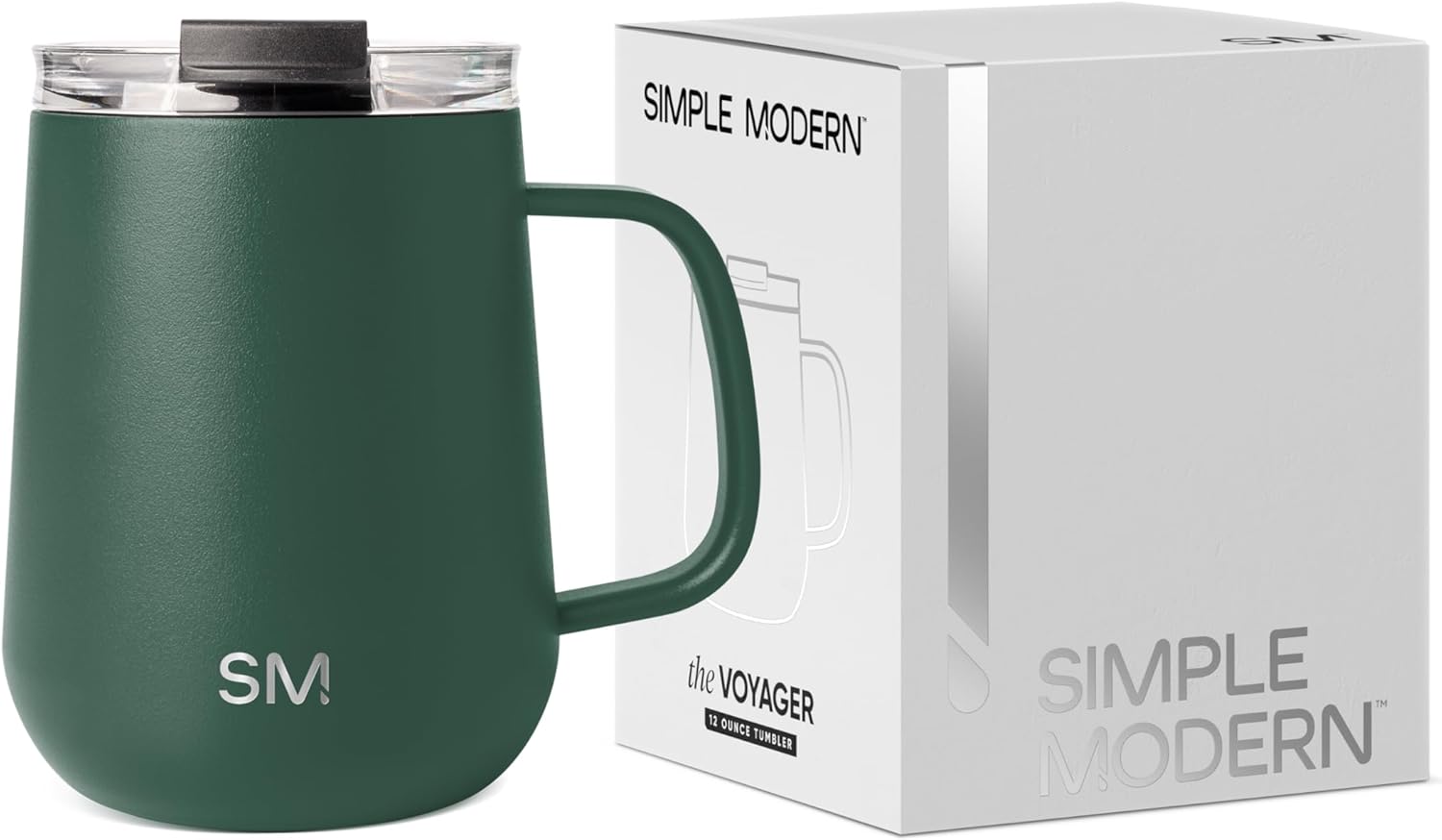 Simple Modern Travel Coffee Mug: Insulated Stainless Steel Tumbler