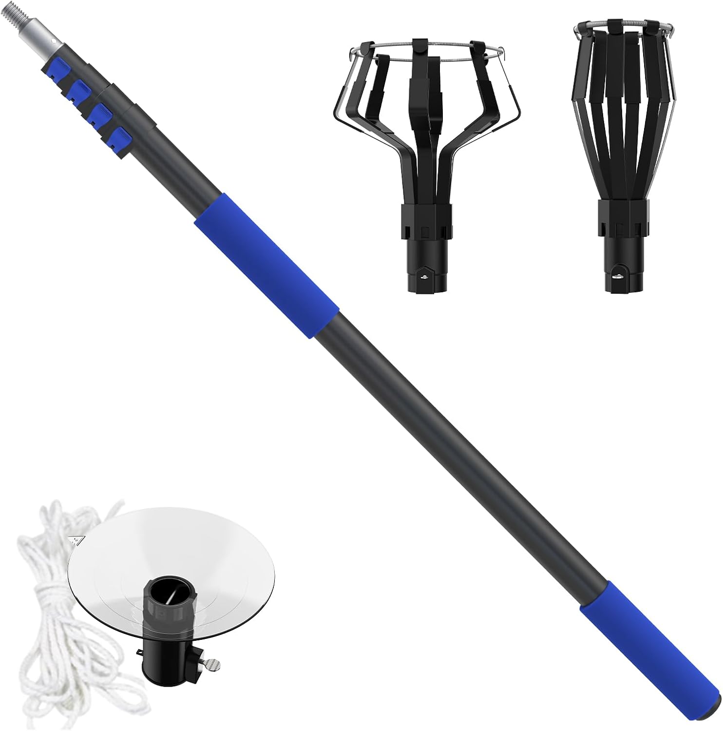 26FT Reach Light Bulb Changer for High Ceilings with Pole