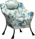 HollyHOME Cozy Fan Print Lounge Chair