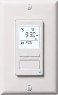 ECONOswitch 7-Day Solar Programmable Light Switch - Energy Saving