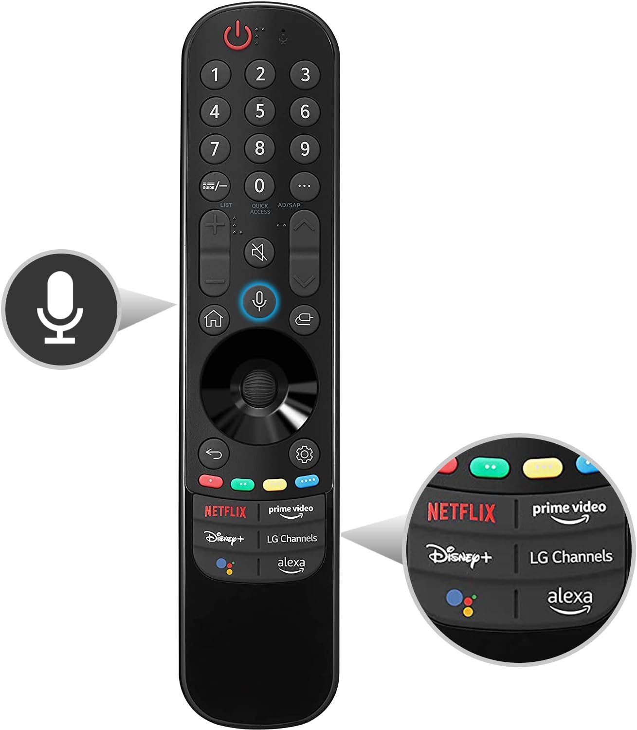 LG Magic Remote with Alexa Voice & Pointer - Ogilly