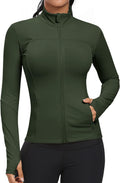 Slim Fit Rainbow Workout Jackets for Women - Stylish Athletic Gear