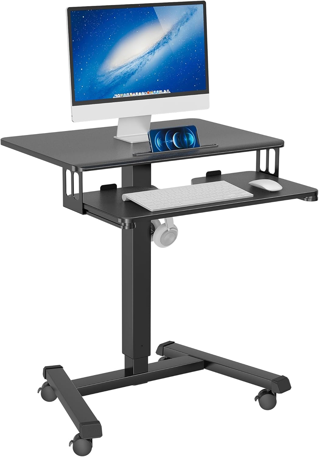 BONTEC Mobile Standing Desk - Ergonomic & Versatile