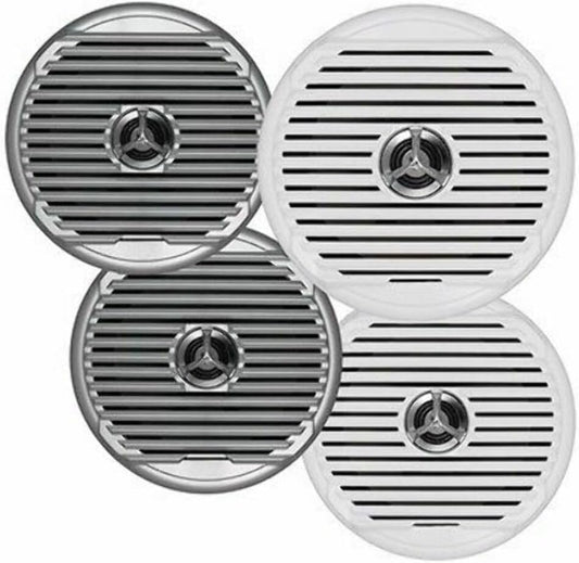 Jensen MSX65R 6.5 Marine Waterproof Speakers - Hi-Performance Sound! 