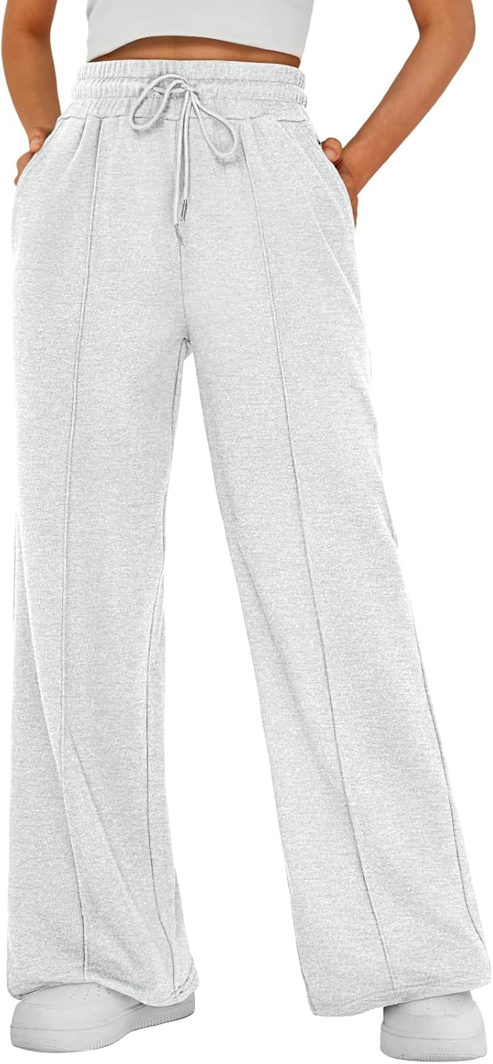 Womens Wide Leg Sweatpants for Fall Fashion and Comfort