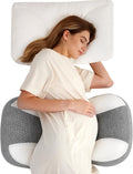 Plus W Shaped Pregnancy Pillow for Sleeping - Compact Support