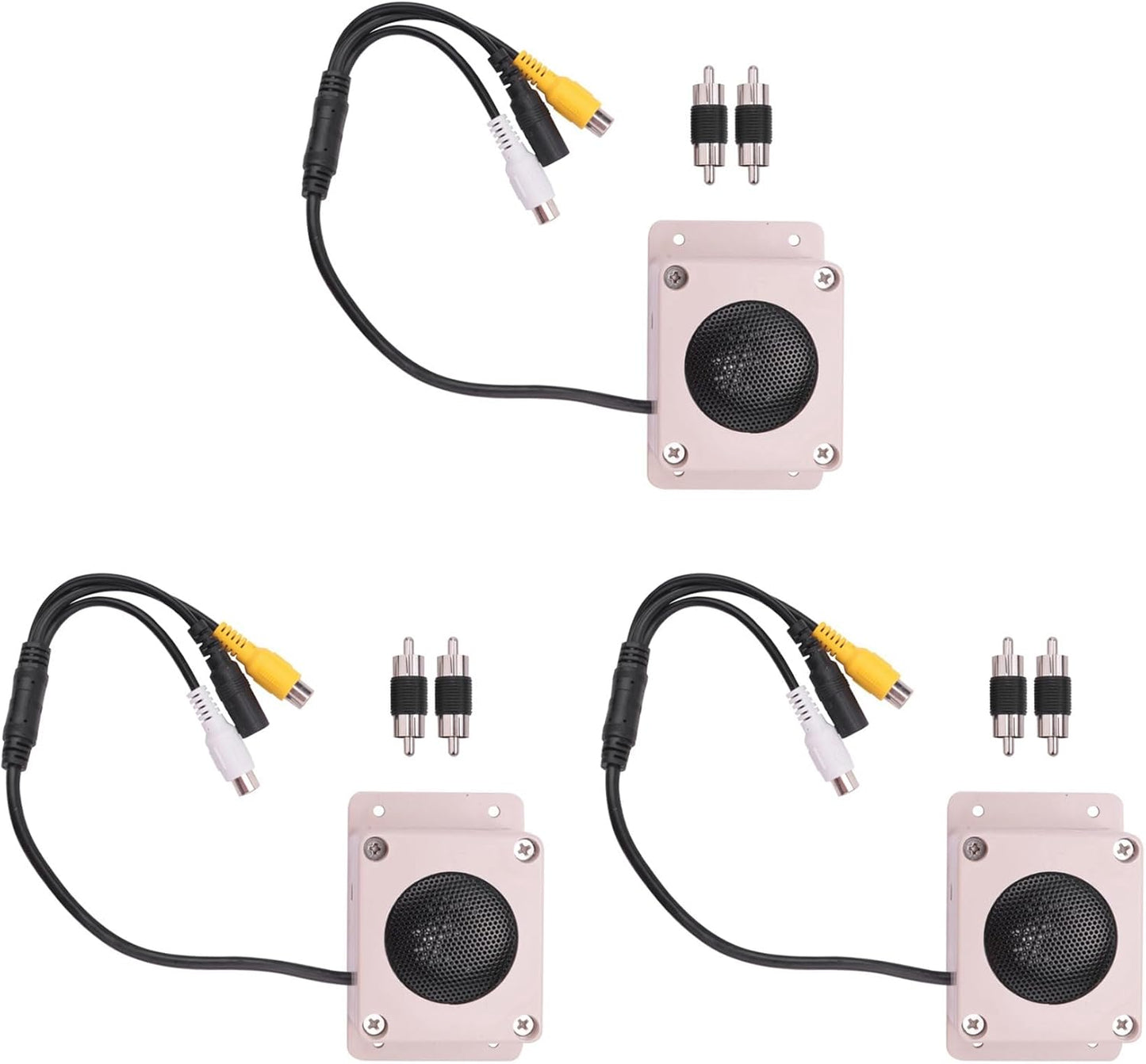 Crystal Clear Audio: Waterproof 3X Microphone for Security Camera