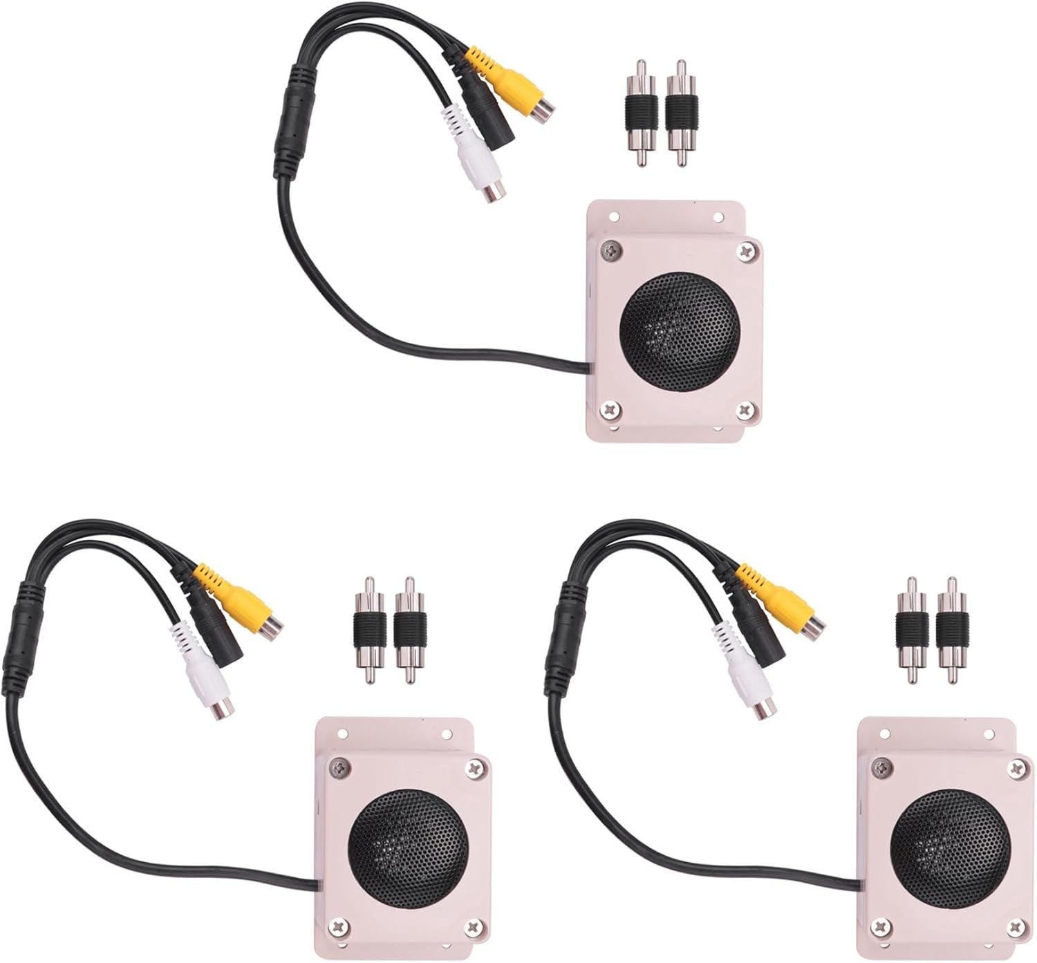 Crystal Clear Audio: Waterproof 3X Microphone for Security Camera