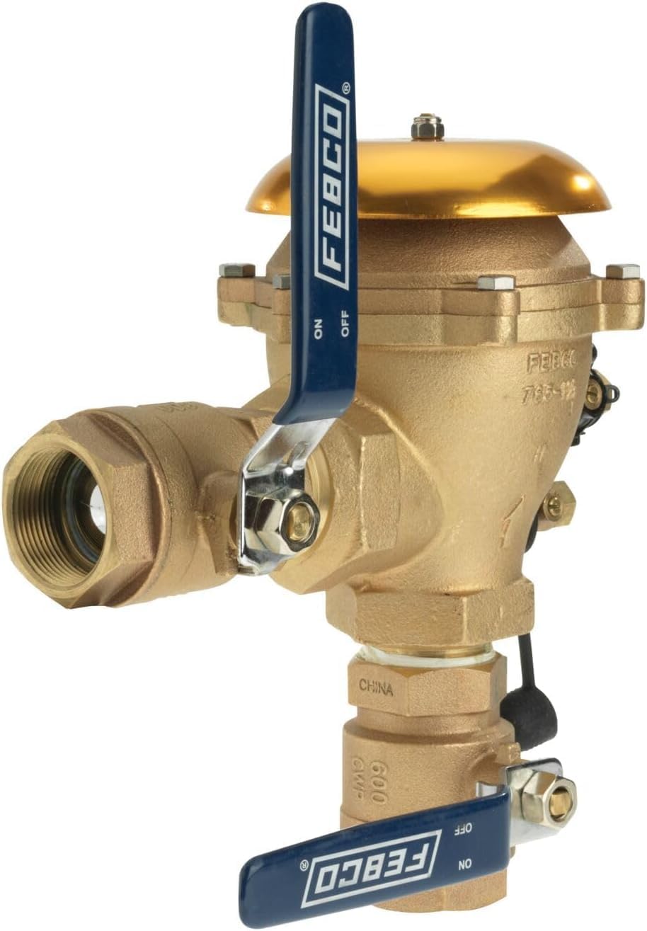 Febco 765 Series Bronze Pressure Vacuum Breaker for Safety