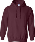 Men's Maroon Heavy Blend Fleece Hoodie (Medium) - Warm Everyday Layer
