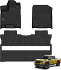 Binmotor Floor Mats for 2017-2025 Honda Ridgeline - Custom All-Weather