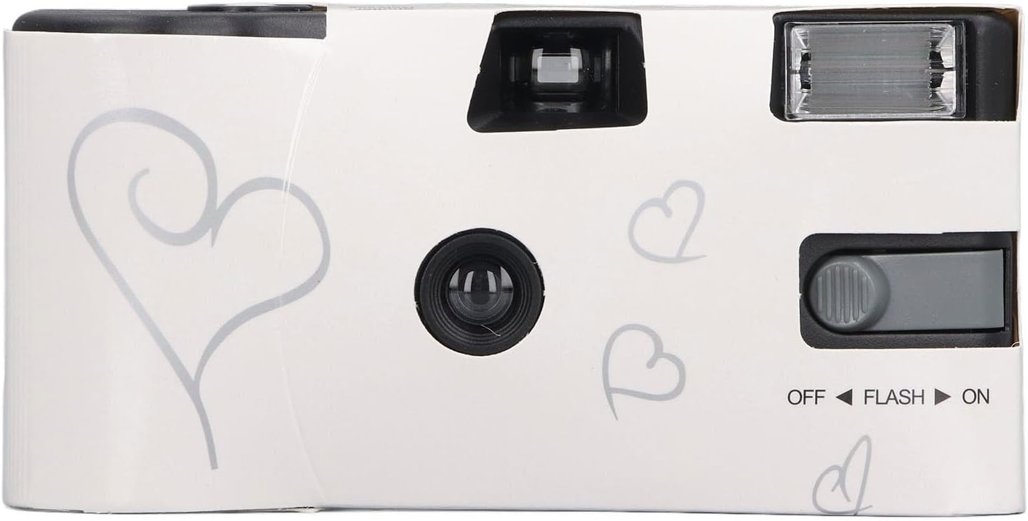 Retro Disposable Wedding Camera with Flash - Multizenic