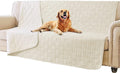 Waterproof and Anti-Slip Dog Bed Cover 68x82 in Ivory - Sofa Protector
