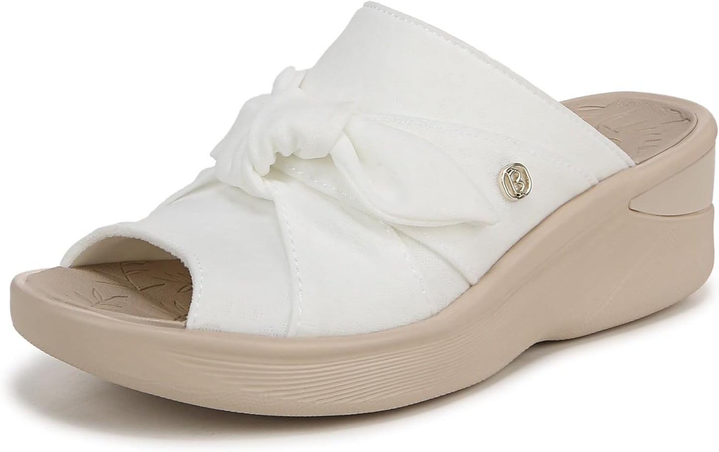 Bzees Women's Smile Sandal: Wedge Comfort and Style